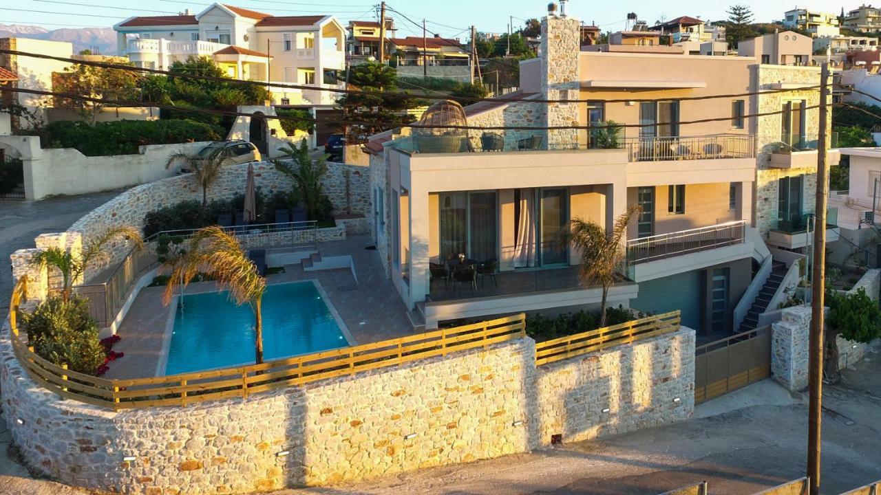Superior Villa Kleanthi Stalós Buitenkant foto