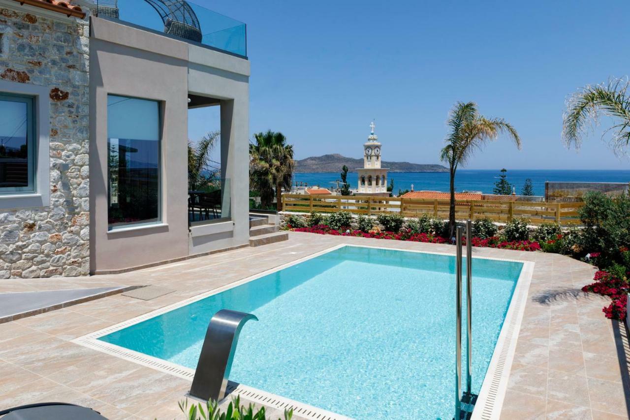Superior Villa Kleanthi Stalós Buitenkant foto