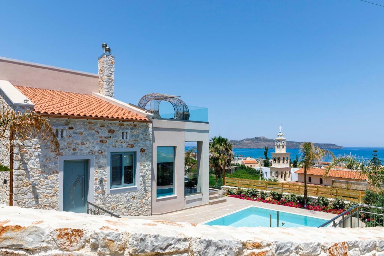 Superior Villa Kleanthi Stalós Buitenkant foto